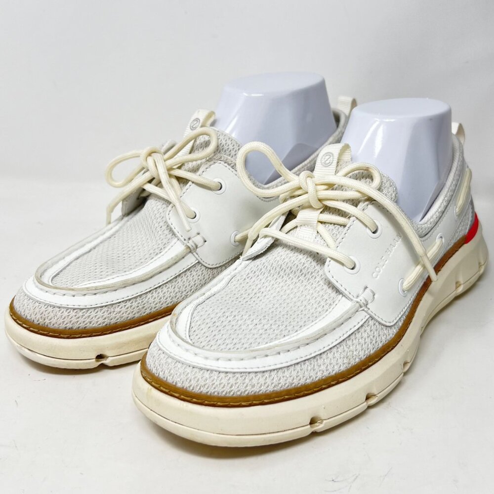 Cole‎ Haan Zero Grand Womens Regatta White Deck Boat Shoe Size 8B